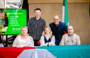 Cristina Guerrini and other members of the Italian Costa Rican Chamber of Commerce at Dolce Vita Fest Launch.