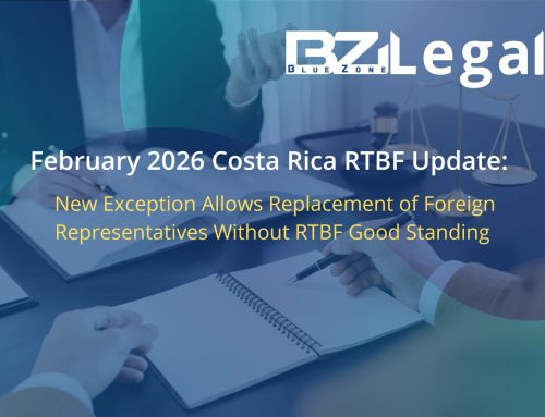 February 2026 Costa Rica RTBF Update