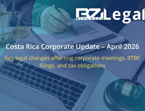 Costa Rica Corporate Update – April 2026